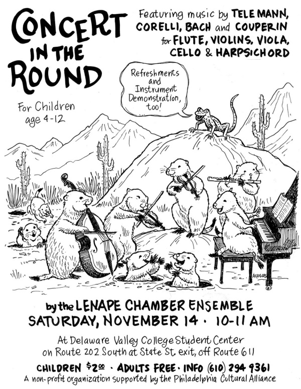Children's Concert in the Round, Lenape Chamber Ensemble, Nov. 2009