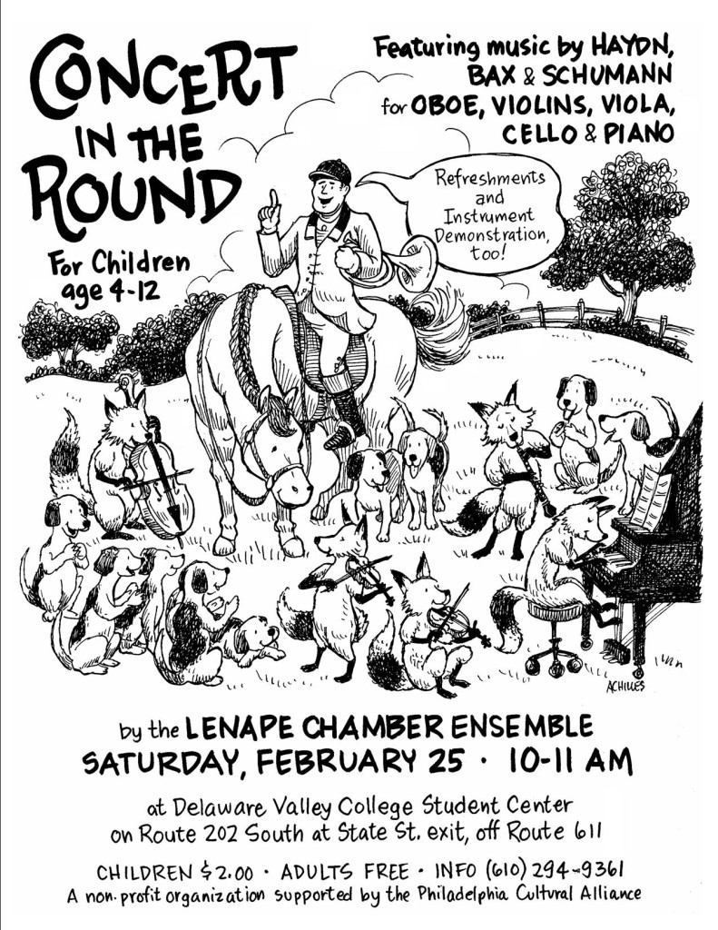 Children's Concert in the Round, Lenape Chamber Ensemble, Feb. 2012